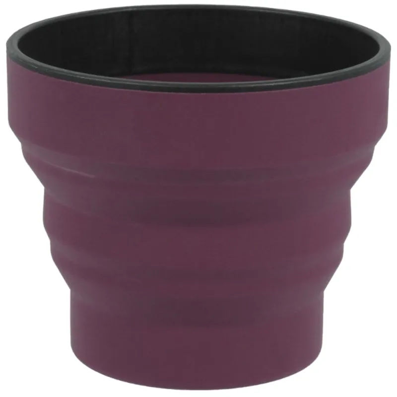 Lifeventure Silicone Ellipse Flexi-Mug, lilla