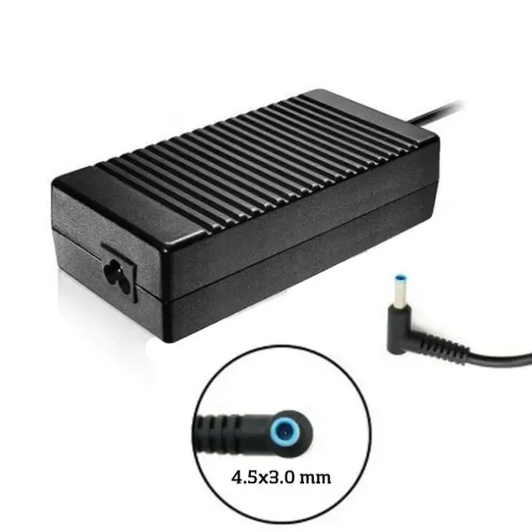 Oplader til HP. 150W - 19.5V/7.7A (4.5x3.0 Blue-Tip).