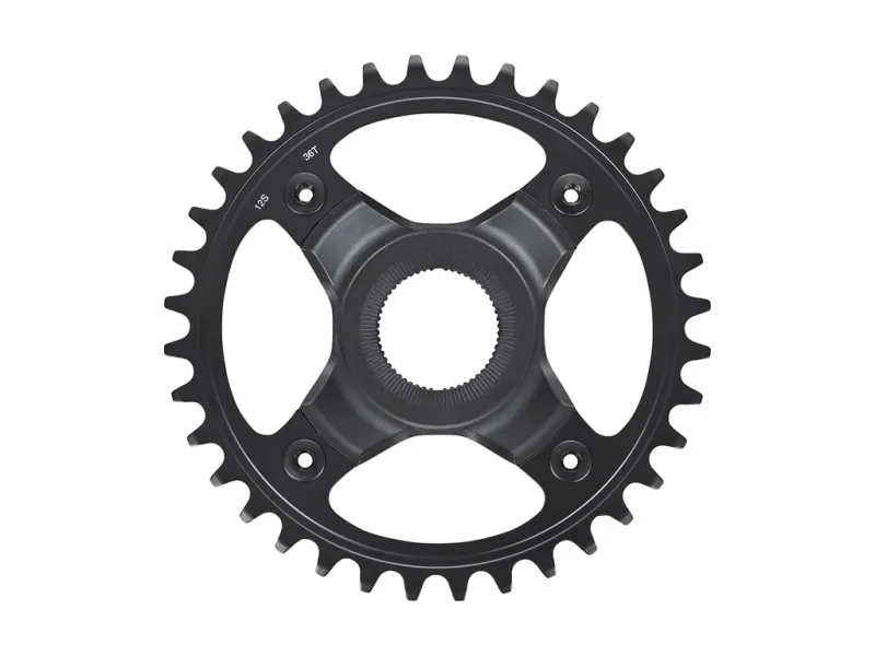 Shimano Steps - 36 tands klinge Boost 12 gear - 53mm kædelinje - CR-E70- Uden kædebeskytter
