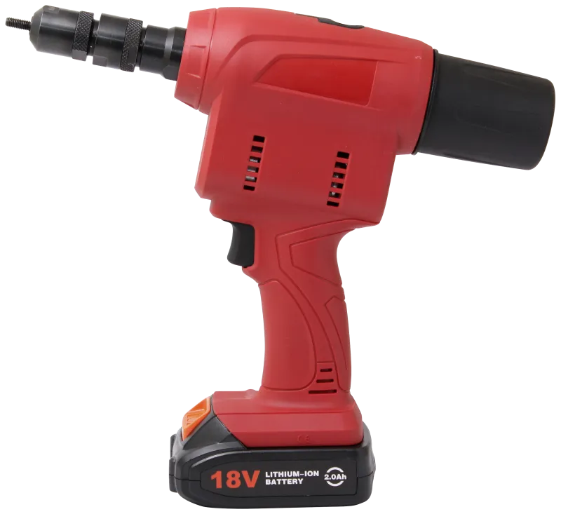 Flair gevindnittepistol M4-M10 m/2×18V/2Ah batterier og lader