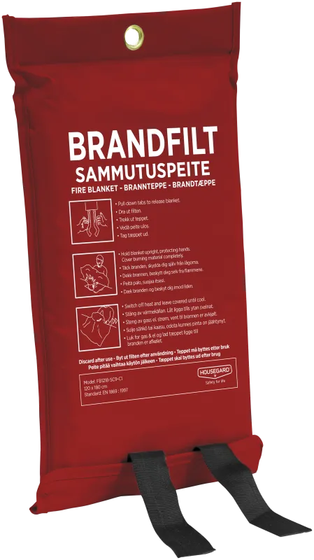 Brandtæppe Housegard 120 x 180cm