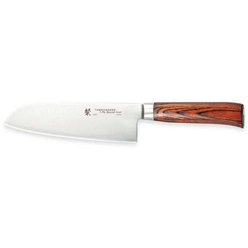 Tamahagane SAN Santokukniv 17,5 cm