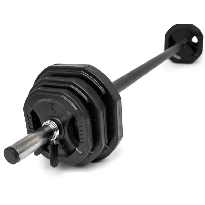 Aerobic vægtstang sæt 20 kg (Sort) - Nordic Strength