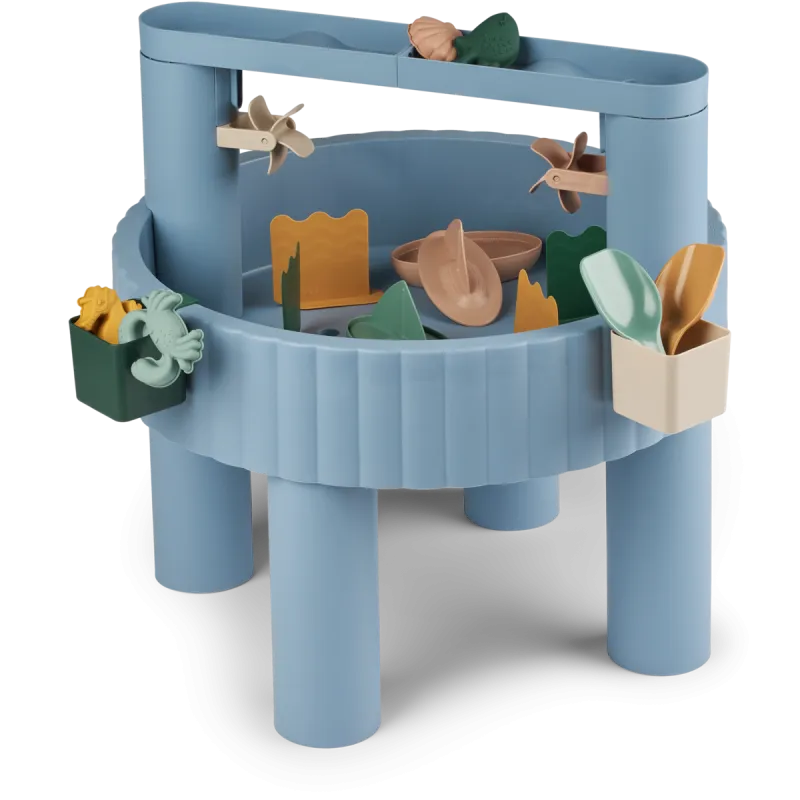 Liewood Sepp Aktivitetsbord -  Beach blue multi mix
