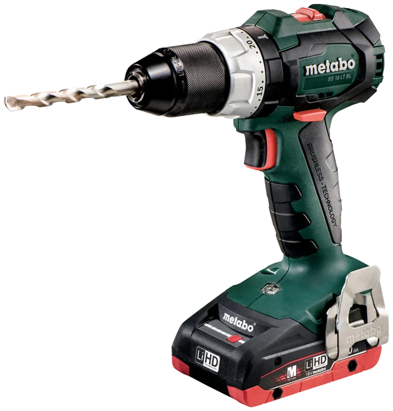 Bore-/skruemaskine BS 18 LT BL 2×4,0 LIHD