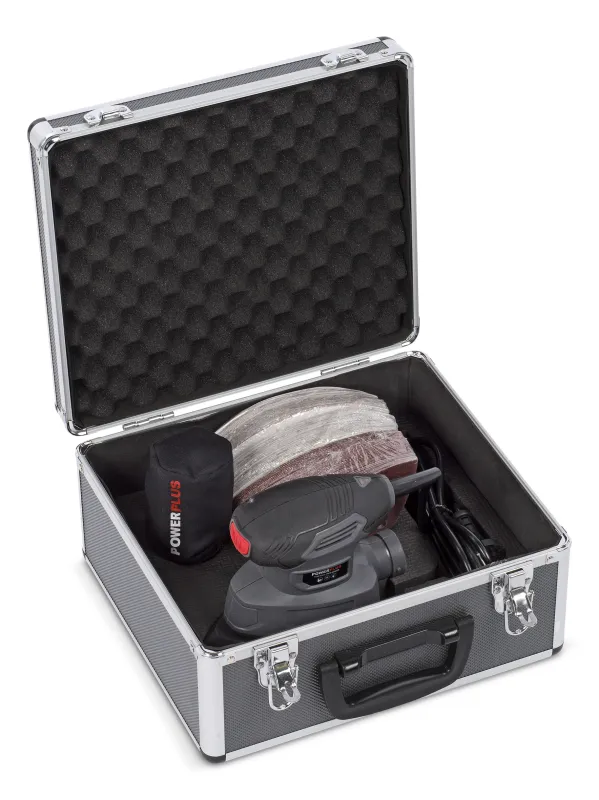 Slibemus 140 Watt i kuffert med 100 stk.