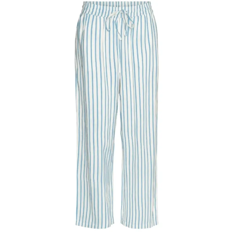 VERO MODA dame bukser VMLINN - Snow White Olga Airy Blue
