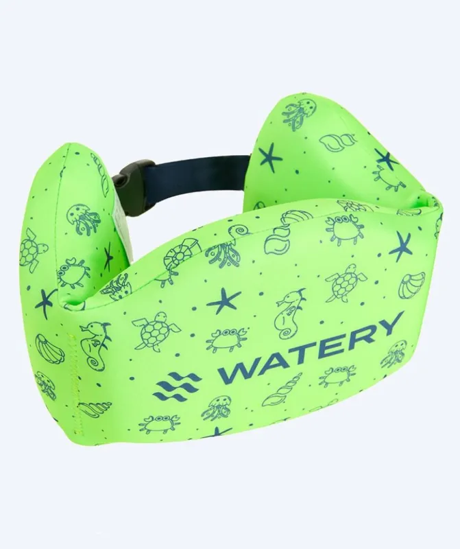Watery svømmebælte til børn (15-60 kg) - Romney - Atlantic Green