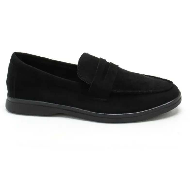 Nille dame loafers QQ-278 - Black