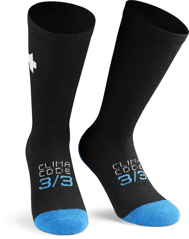 Assos Ultraz Winter Socks P1 - Black Series