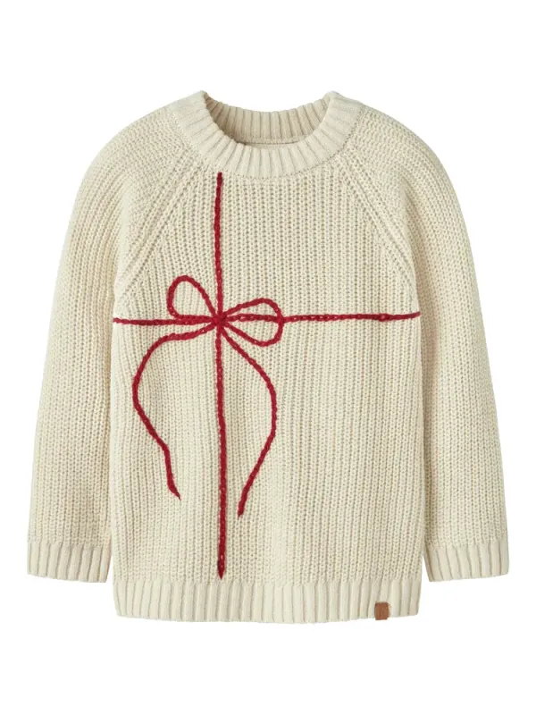 Emlen Mio Striksweater - Turtledove - 98