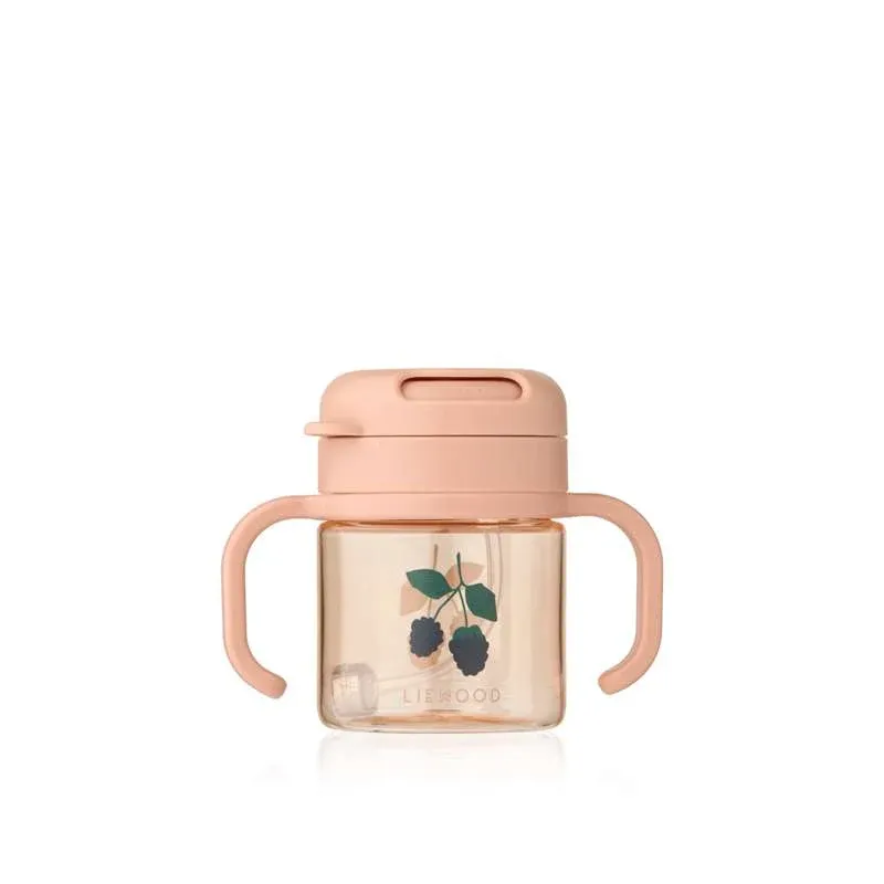 Liewood Kai Tritan Straw Cup - 280ml - Berry/Pale Tuscany