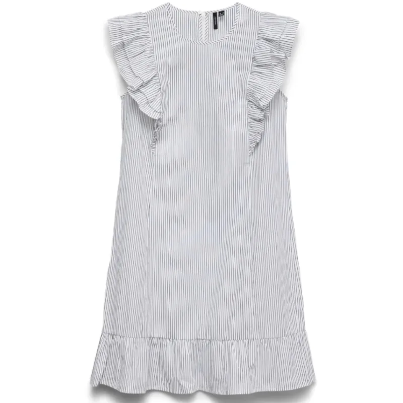 VERO MODA DAME KJOLE VMAILA - Snow White Black