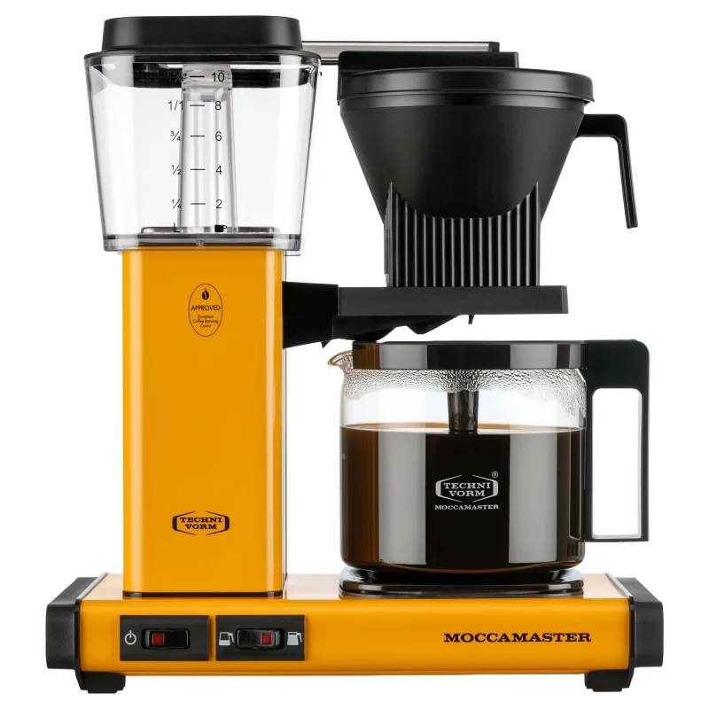 Moccamaster Optio kaffemaskine, yellow pepper
