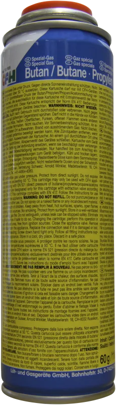 Gasdåse CFH Highpower mapsg105 110 ml