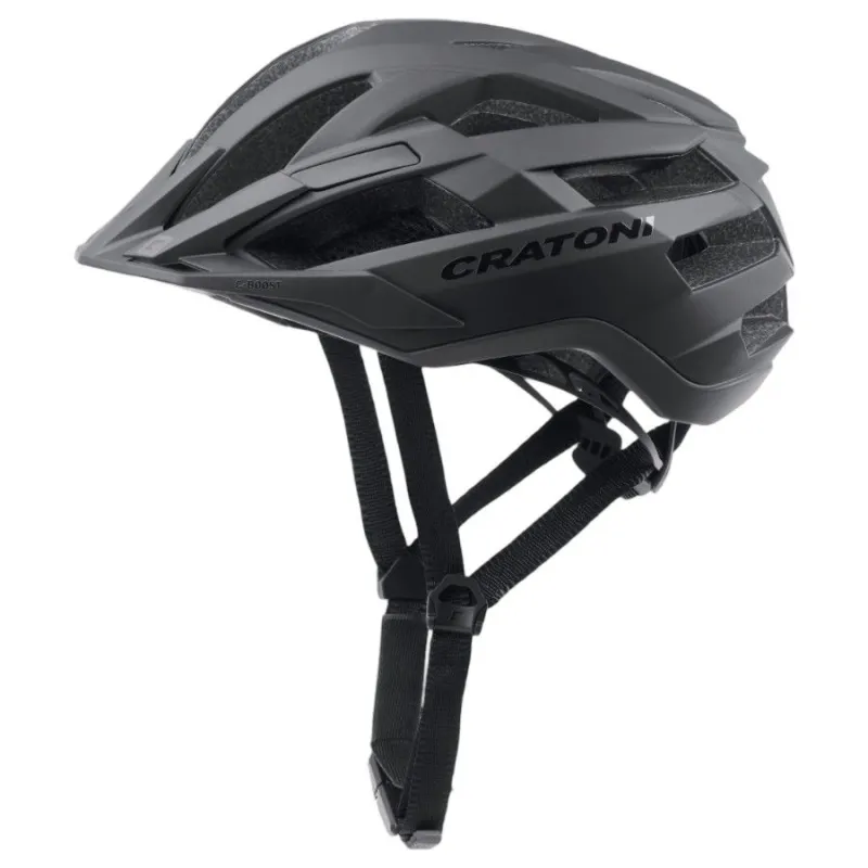 Cratoni C-Boost, cykelhjelm, mat sort