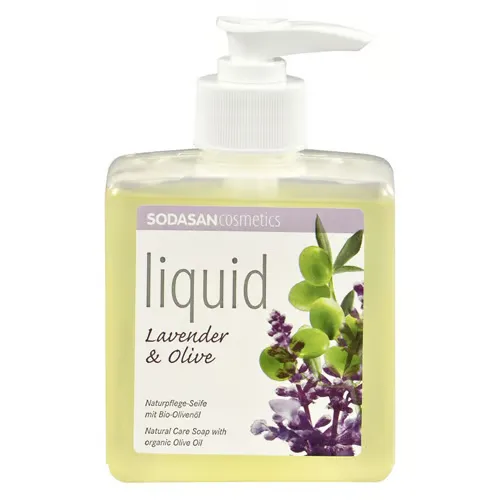 Sodasan Håndsæbe Flydende Lavendel (300 ml)