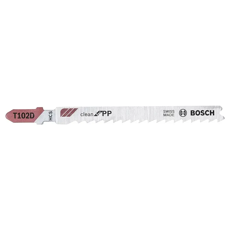 Bosch Stiksavklinge T102d Clean Pp 5stk - 2608667444