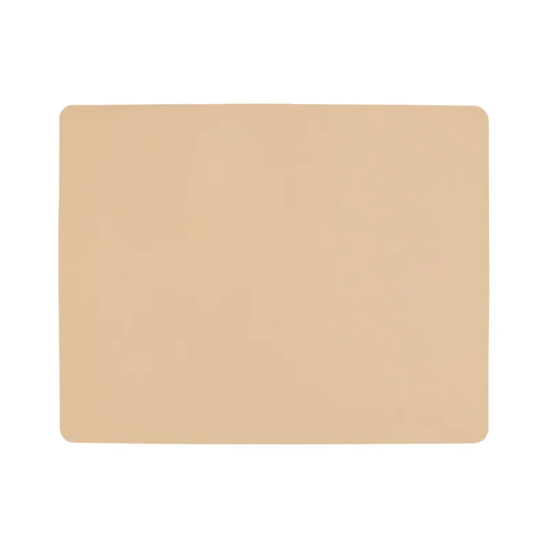 Aida RAW rektangulær bordskåner, beige
