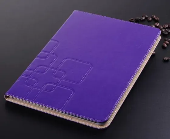 Printing Grain - "graveret" cover til iPad Mini 2 & 3. Lilla.