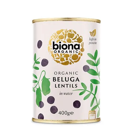 Belugalinser Øko. - 400 gram