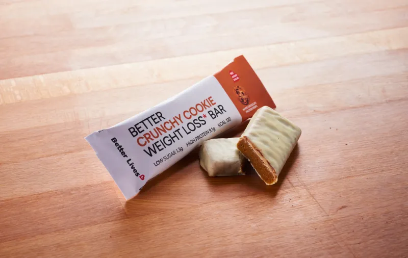 Betterlives Protein weight loss bar Crunchy Cookie