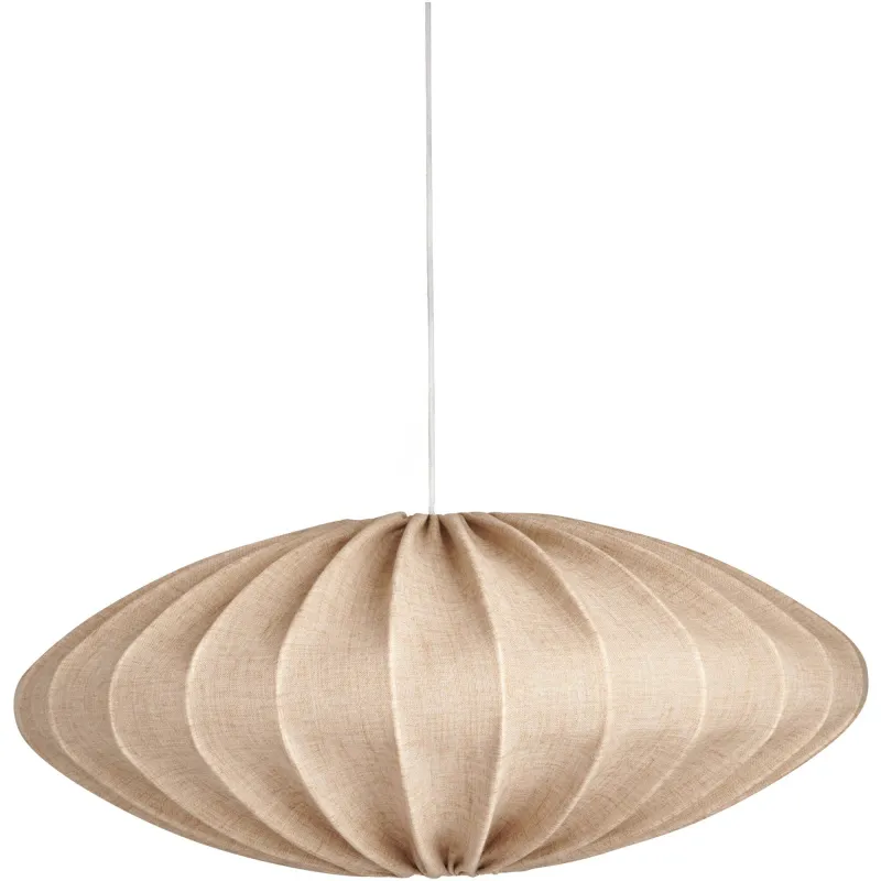 Watt&veke Ellipse loftslampe, 65 cm, hør, sand