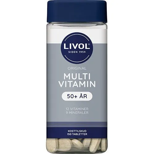 Multi Total 50+ Livol - 150 tabletter