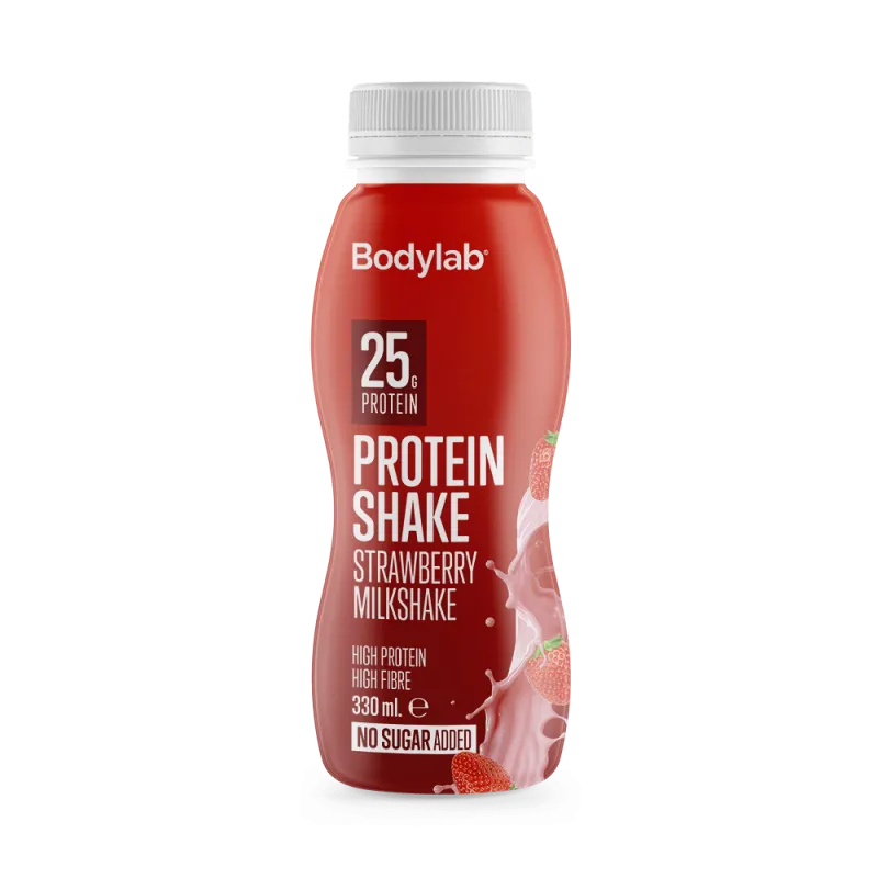 BodyLab Protein Shake - Strawberry Milkshake (1x330 ml)