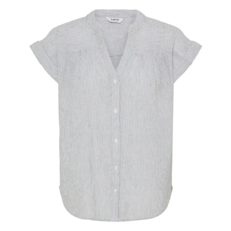 B.YOUNG dame skjorte BYIZOLA - Vetiver Stripe