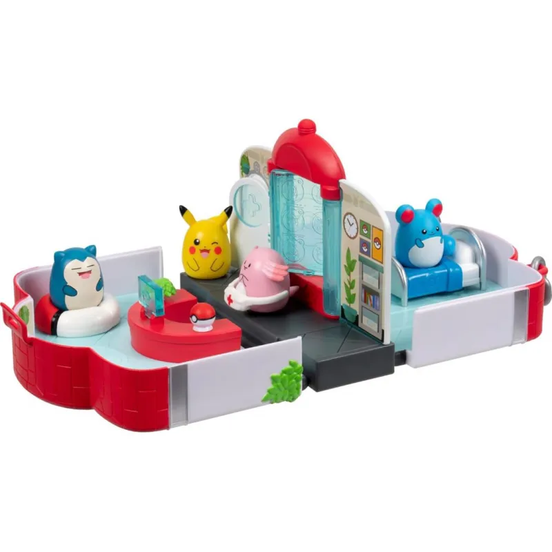 Squishalongs Pokemon Center Playset