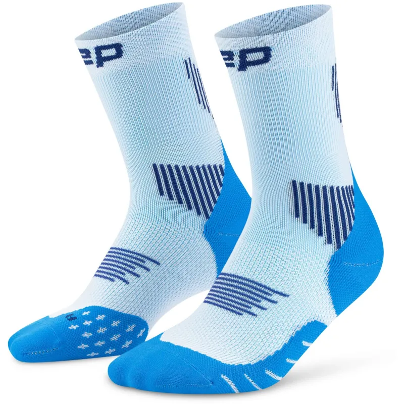 CEP Core Run Socks Mid Cut 5.0, løbestrømper, dame, blå