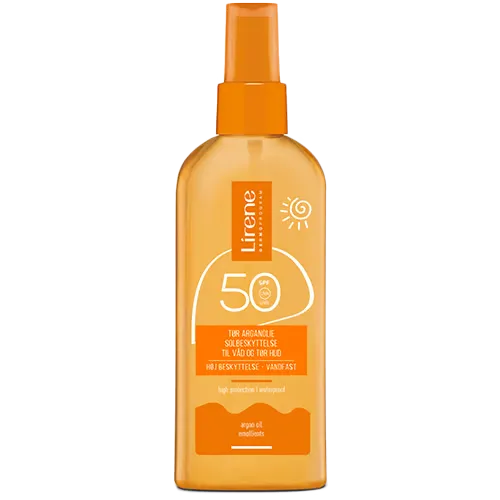 Lirene Dry Argan Oil SPF50 For Body & Face (150 ml)