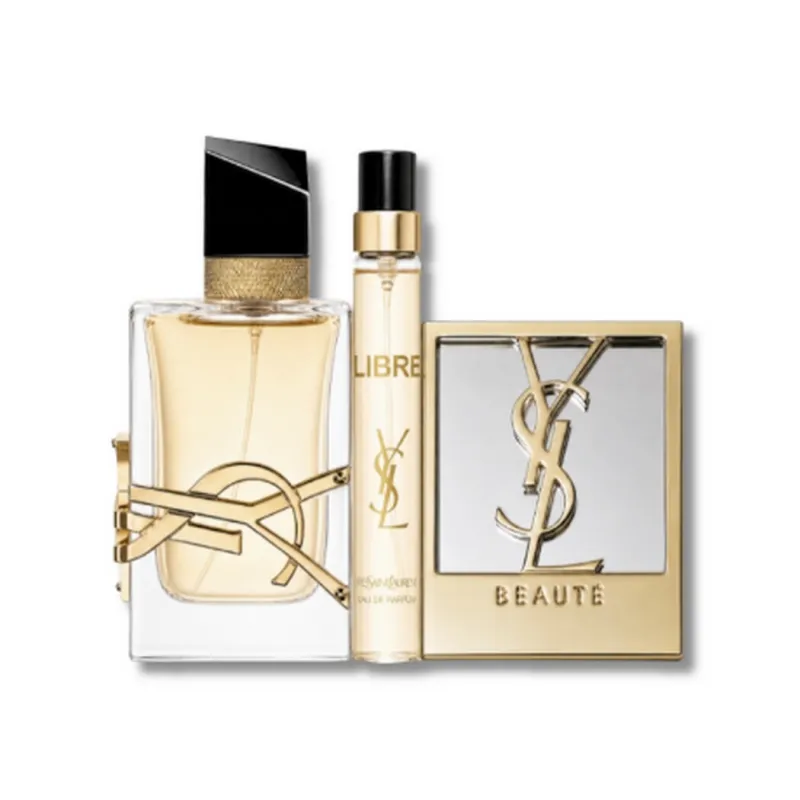 Yves Saint Laurent - Libre Eau de Parfum Gaveæske - 50 ml + 10 ml + Spejl