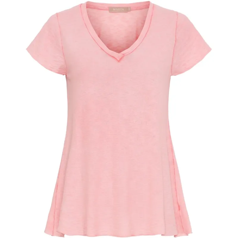 Marta du Chateau dame T-Shirt MdcMarianna 22637 - Corallo