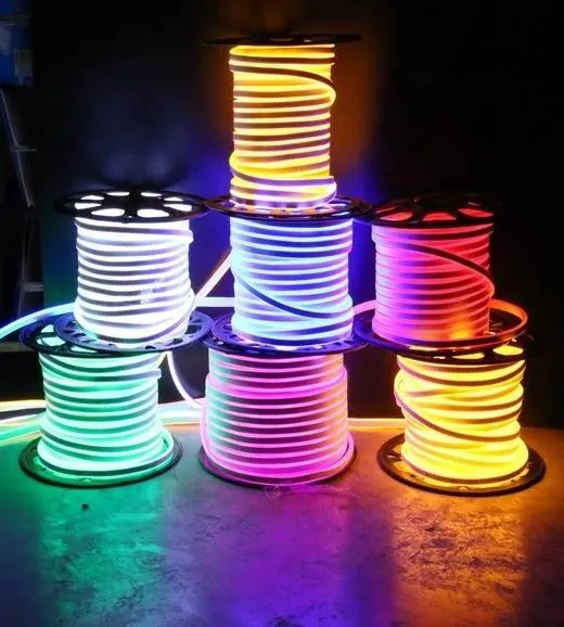 UDSALG - 5 meter NEON Led strip, 12 volt, 40 watt, 3600 lumen, IP67, 600 LED. - Dinled - LED STRIP