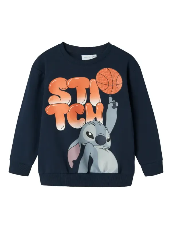 Ant Stitch Sweatshirt - Navy Blazer - 92