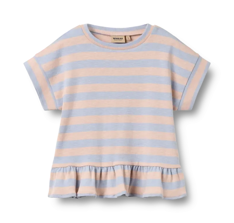 Marie T-Shirt - Powder Stripe - 110