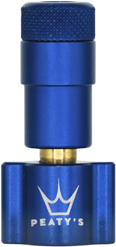 Peaty's Holeshot CO2 Tyre Inflator Head - Navy