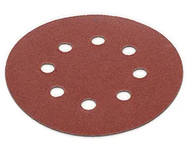 Velcro sandpapir Ø 125 mm - korn 80