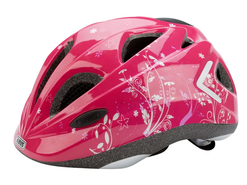 Cykelhjelm Abus Super Chilly Garden Pink 46-52 cm