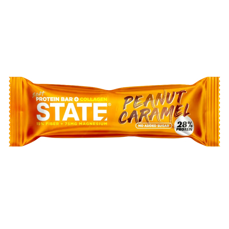 STATE Proteinbar m. Peanut/Caramel smag (50 g)