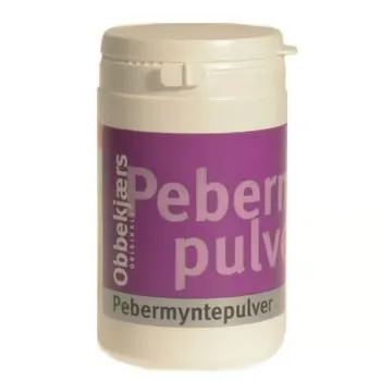 Obbekjærs Pebermyntepulver 170 gr.