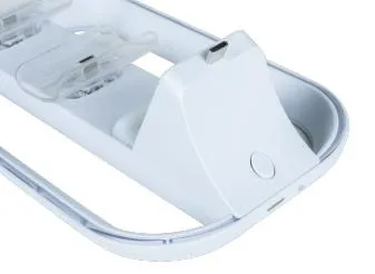 Nacon 3-i-1 Charging Station RGB Hvid PS5 Charging Dock - GEEKD.dk