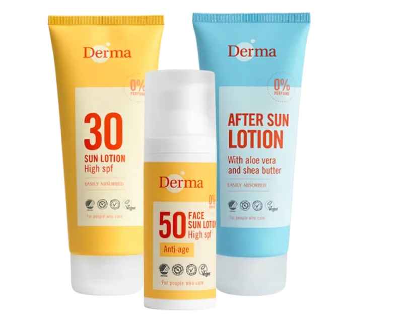 Derma Solpleje Pakketilbud (3 stk)