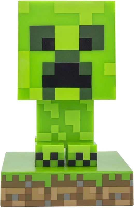 Minecraft - Creeper Icon Lys Lampe - GEEKD.dk