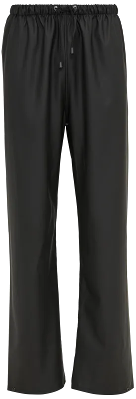 Regnbukser PU/PVC 302400 sort Str. 4XL