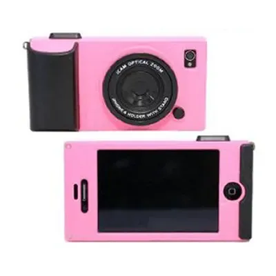 iCam cover til iPhone 4 & 4S. Lyserød.