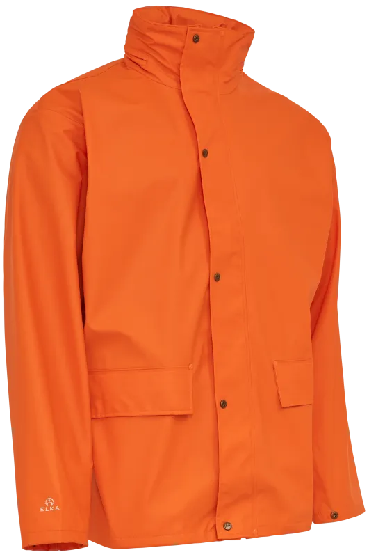 Regnjakke PU 026300 orange Str. 5XL
