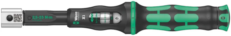 Momentnøgle Click-Torque X1 9×12 indstik 2,5-25Nm